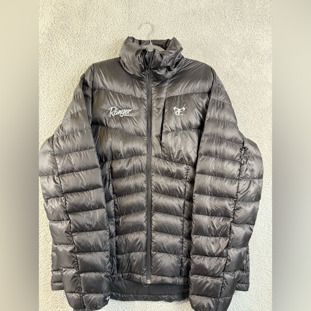 Mens ranger boats fishing puffer jacket 2xl